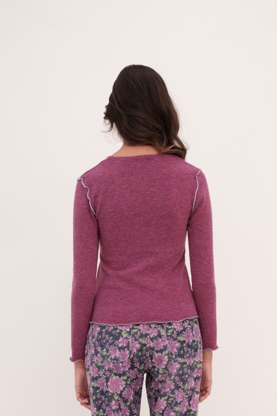 LONG SLEEVE TOP LATTE V3