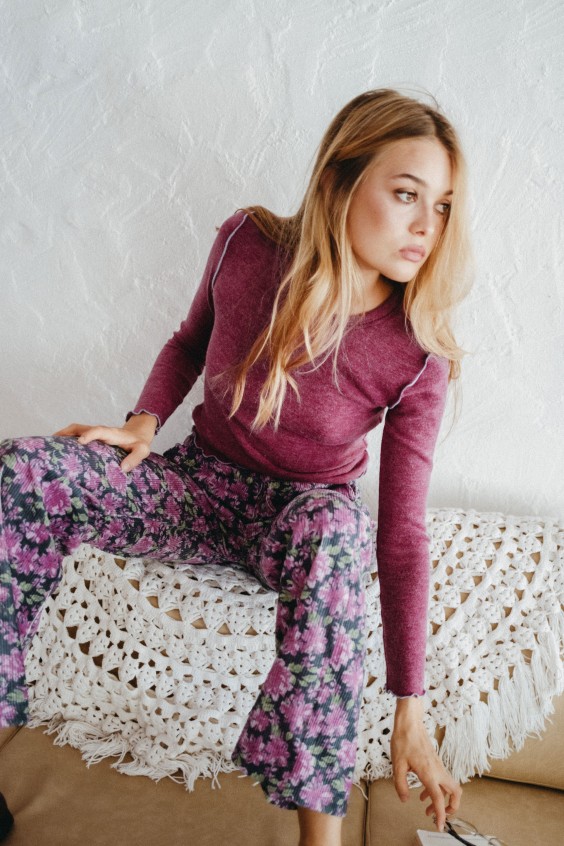 LONG SLEEVE TOP LATTE V3