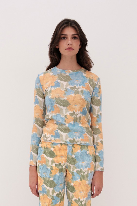 LONG SLEEVE TOP LATTE V1