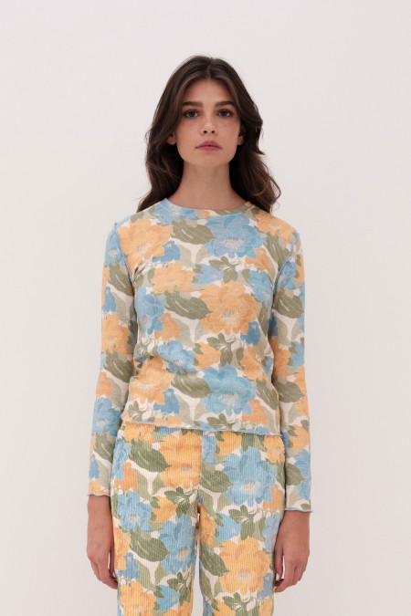 LONG SLEEVE TOP LATTE V1