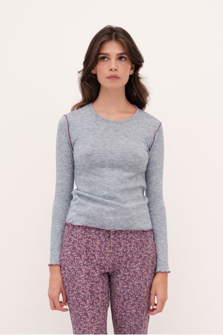 LONG SLEEVE TOP LATTE V2