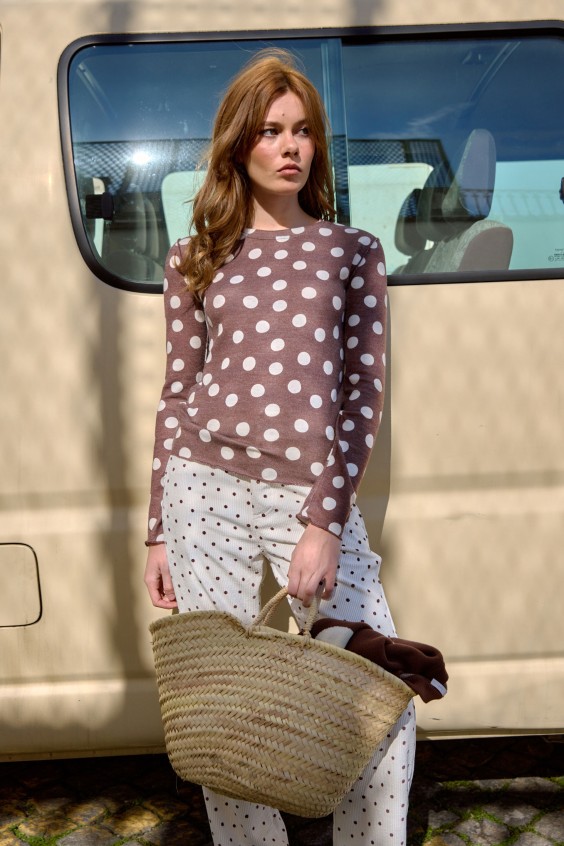 LONG SLEEVE TOP LATTE V4